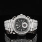 Iced Out Exceptional Moissanite Automatic Chronograph Waterproof Watch for Men