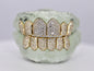 6 on 6 VVS Moissanite Diamond Grillz