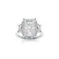 Blair Solitaire - 12x9mm Radiant TTG Moissanite
