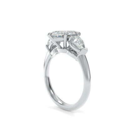 Charlotte Solitaire - 12x6mm Marquise TTG Moissanite