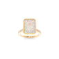 Eleanor Ring - 9x7mm Radiant TTG Moissanite