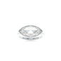 Florence Ring - 14x7mm Rose Cut Marquise TTG Moissanite