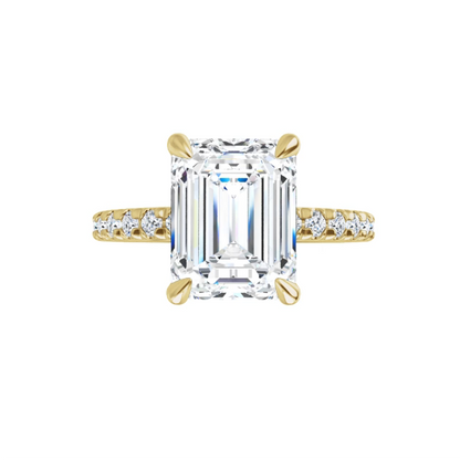 Chloe French Set Lab Diamond Ring