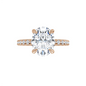 Chloe French Set Lab Diamond Ring