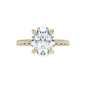 Chloe French Set Lab Diamond Ring