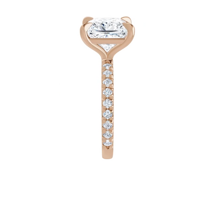 Chloe French Set Lab Diamond Ring