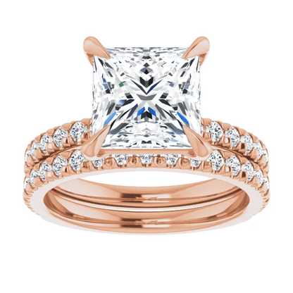Chloe French Set Lab Diamond Ring