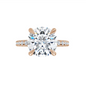 Chloe French Set Lab Diamond Ring