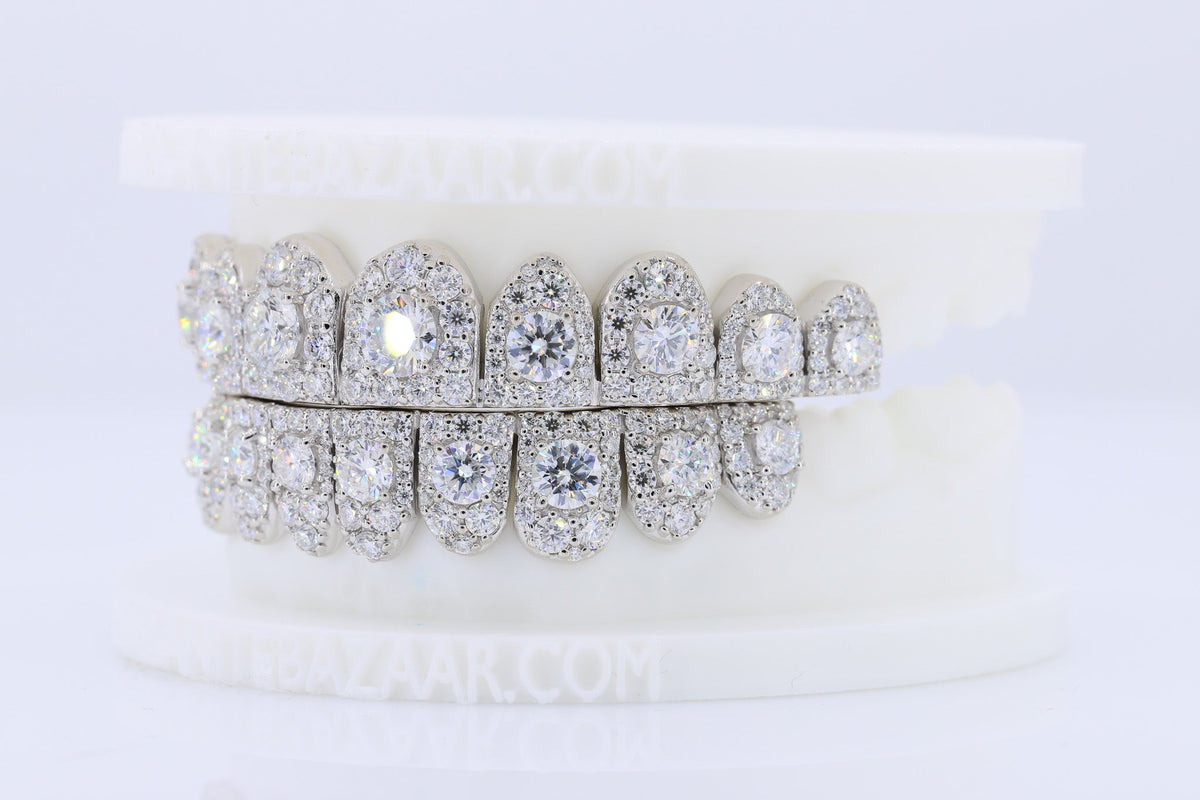 Honeymoon VVS Moissanite Diamond Grillz