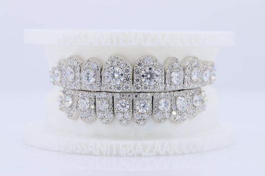 Honeymoon VVS Moissanite Diamond Grillz
