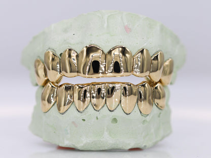 Solid Gold Grillz