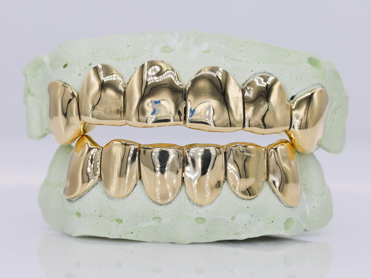 Solid Gold Grillz