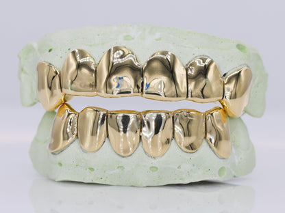 Solid Gold Grillz