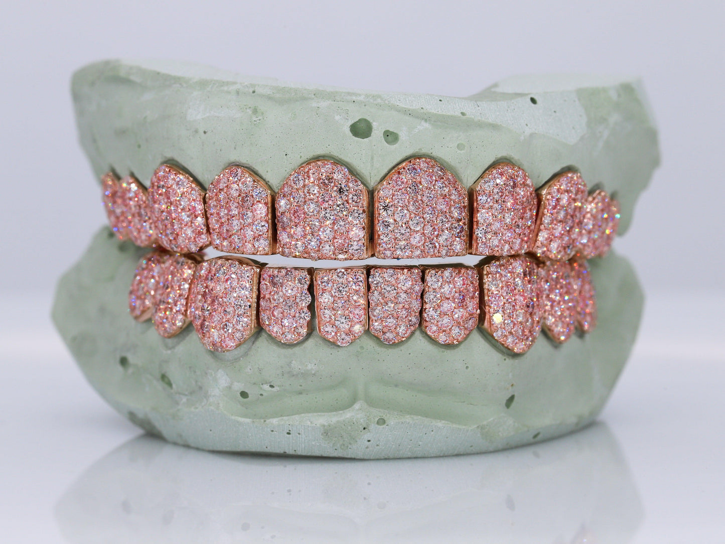 VVS Pink Lab Diamond Grillz