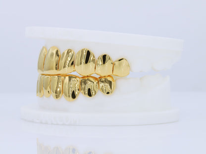 8K Solid Gold Grillz