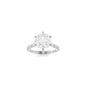 Jennie Ring - 9.5mm H&A Round TTG Moissanite