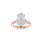 Jessie Ring - 12x8mm Modern Oval TTG Moissanite