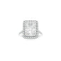 Leighton Ring - 8x6mm Radiant TTG Moissanite