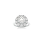 Poppy Ring Large - 7.5mm Round H&A TTG Moissanite