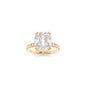 Rachel Ring - 9.5x8mm Old Mine Cushion TTG Moissanite