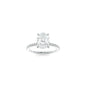 Tara Ring - 9x6.5mm Modern Oval TTG Moissanite