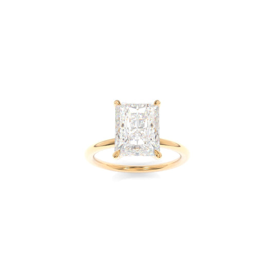 Tara Solitaire - 8.5mm Radiant TTG Moissanite