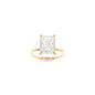Tara Solitaire - 8.5mm Radiant TTG Moissanite