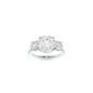 Taylor Three Stone Ring - 8mm Round H&A TTG Moissanite