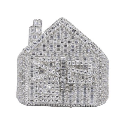 Trap House VVS Moissanite Diamond Ring