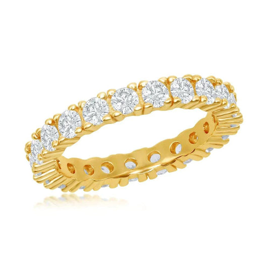 Moissanite 1 Row 10 Pointer Diamond Ring