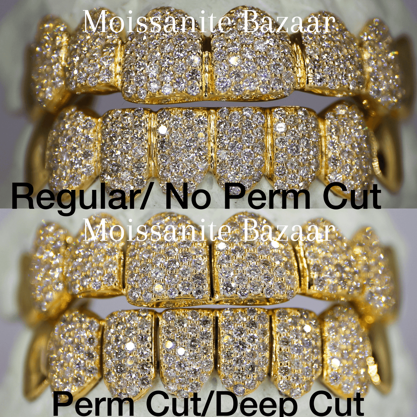VVS Pink Lab Diamond Grillz